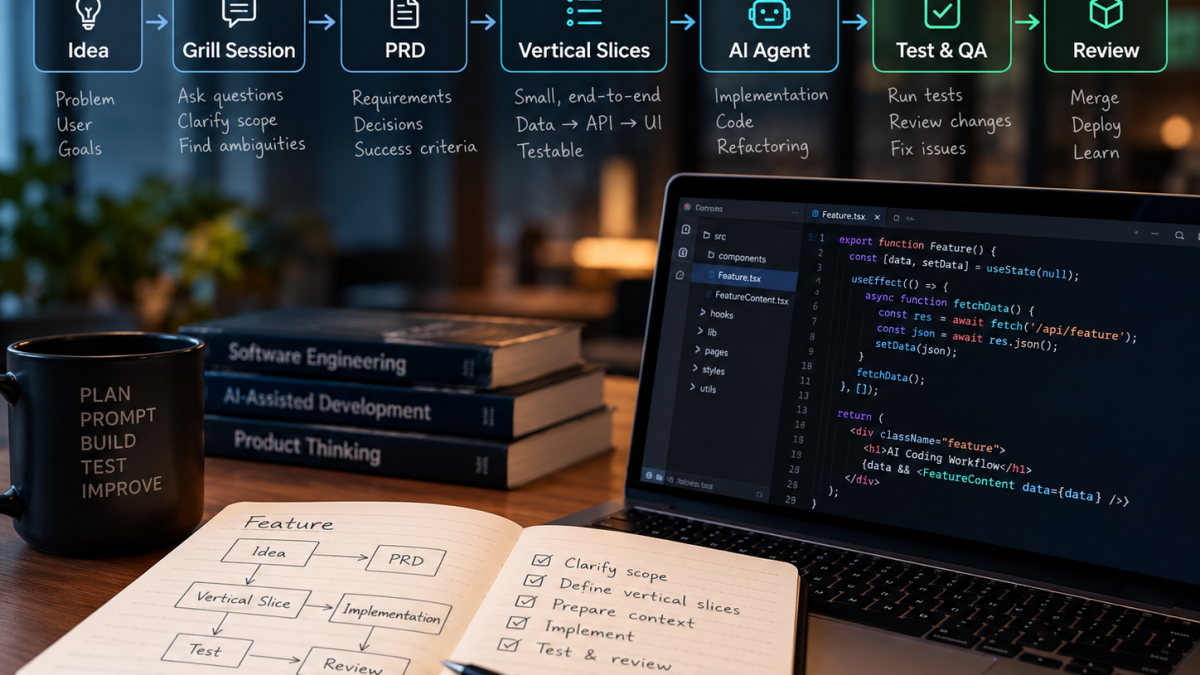 AI Coding فقط پرامپت نیست؛ چرا Workflow از مدل مهمتر است؟